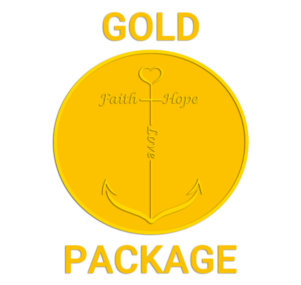 Faith Hope And Love Gold Package